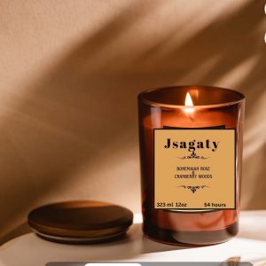 Candle  lavender candle