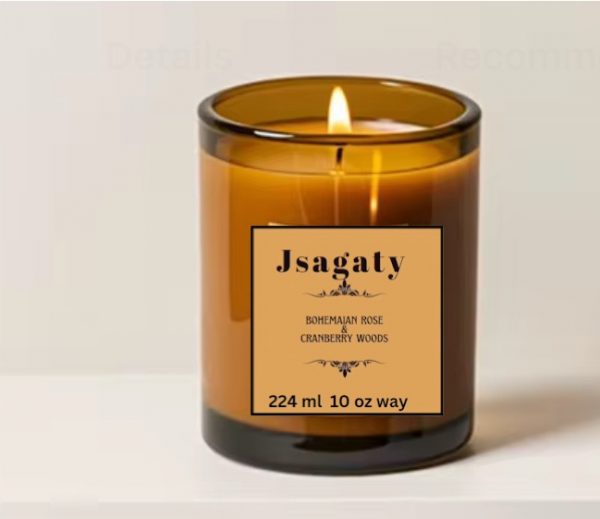 Candle  lavender candle - Image 3